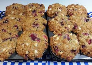 Muffins - Oatmeal Cranberry with White Chocolate